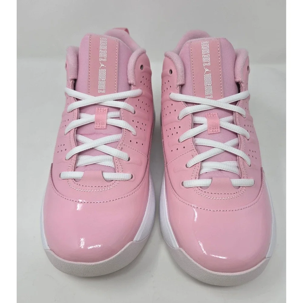 Jordan Max Aura 7 GS Med Soft Pink White Pearl Pink HQ2089-601 Kids Size 6Y